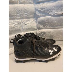 Under Armour Spotlight Select Mid MC Football Cleats Black 3022775-001 Men 9.5